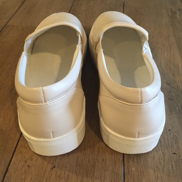 chellysun slip on running flat sneakers
